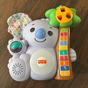 Fisher-Price Baby Learning Toy Linkimals Counting Koala with‎ Interactive Lights